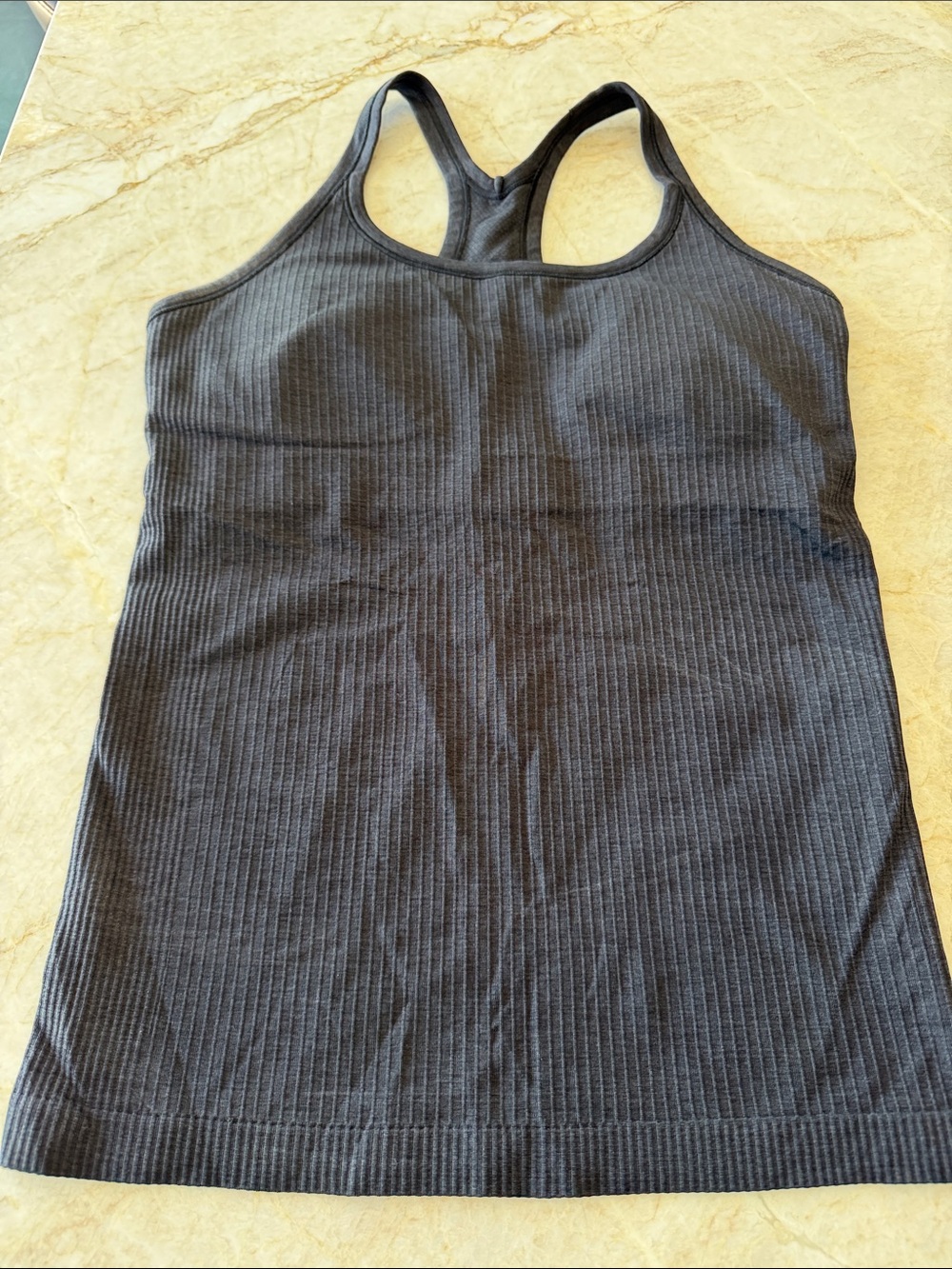lululemon athletica Ribbed Racerback Tank - Black